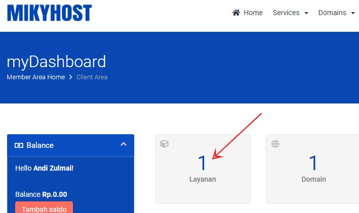 ganti password 

cpanel dari client area 1.png