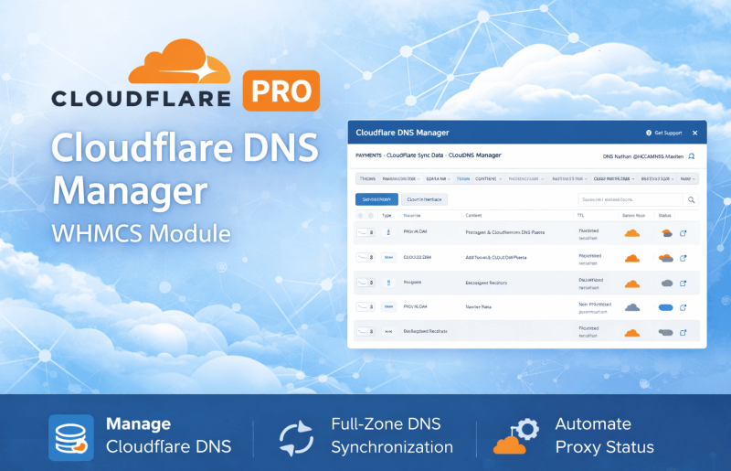 Commercial CloudFlare DNS Manager PRO