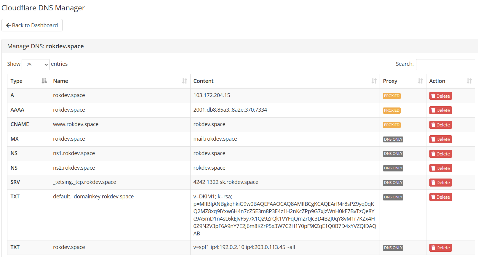 Modules Cloudflare DNS Pro WHMCS - Lightning Fast Technical Support Execution: DNS Intervention Directly from the Admin Panel!