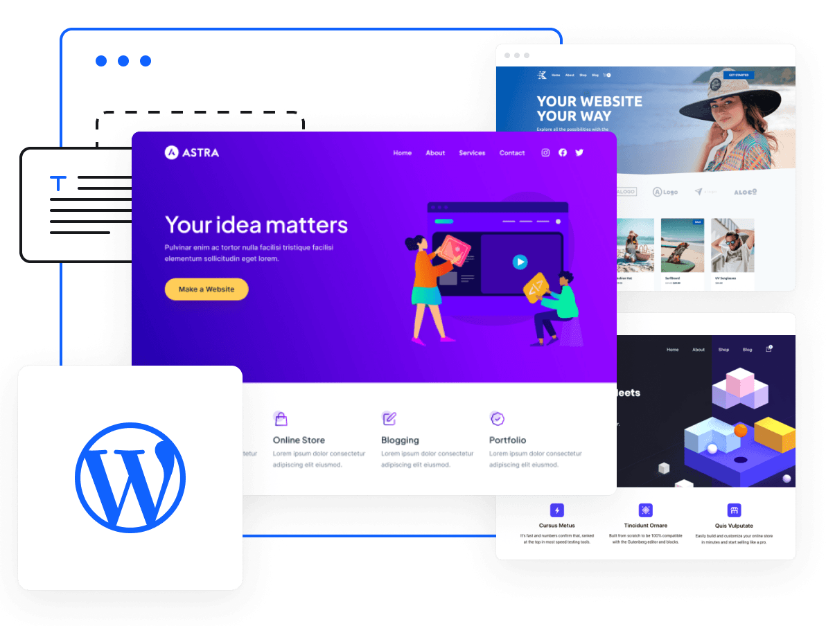 Build your website with optimized WordPress on Cloud Server